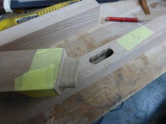 Seat - Mortise and tenon